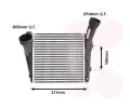 Chladi vzduchu intercooler VAN WEZEL ‐ VAW 58004263