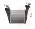 Chladi vzduchu intercooler VAN WEZEL ‐ VAW 58004372