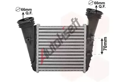 VAN WEZEL Chladi vzduchu intercooler VAW 58004372, 58004372