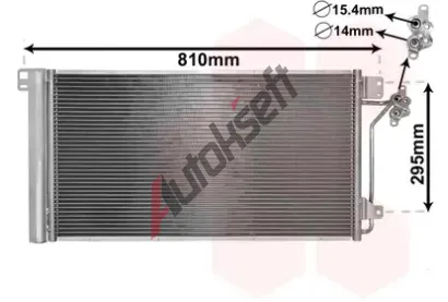 VAN WEZEL Kondenztor klimatizace VAW 58005236, 58005236