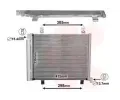 Kondenztor klimatizace VAN WEZEL ‐ VAW 58005327