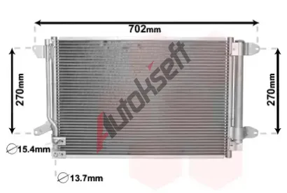 VAN WEZEL Kondenztor klimatizace VAW 58005330, 58005330