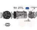 Kompresor klimatizace VAN WEZEL ‐ VAW 5800K050