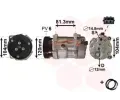 Kompresor klimatizace VAN WEZEL ‐ VAW 5800K172