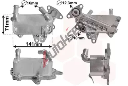VAN WEZEL Chladi oleje automatick pevodovky VAW 58013705, 58013705