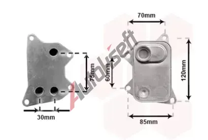 VAN WEZEL Chladi oleje VAW 58013723, 58013723