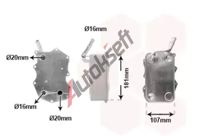 VAN WEZEL Chladi oleje VAW 58013731, 58013731