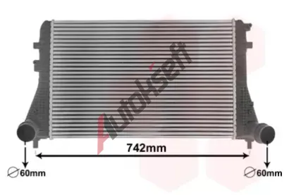 VAN WEZEL Chladič vzduchu intercooler VAW 58014701, 58014701 VAN WEZEL Chladič vzduchu intercooler VAW 58014701, 58014701