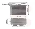 VAN WEZEL Chladi vzduchu intercooler ‐ VAW 58014703