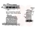 Chladi vzduchu intercooler VAN WEZEL ‐ VAW 58014712