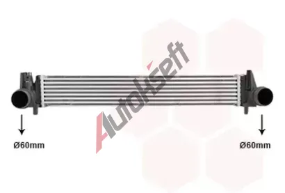 VAN WEZEL Chladi� vzduchu intercooler VAW 58014714, 58014714