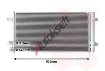 VAN WEZEL Kondenztor klimatizace VAW 58015707, 58015707