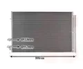 Kondenztor klimatizace VAN WEZEL ‐ VAW 58015710