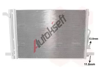 VAN WEZEL Kondenzátor klimatizace VAW 58015712, 58015712 VAN WEZEL Kondenzátor klimatizace VAW 58015712, 58015712