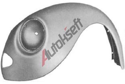 VAN WEZEL L pedn blatnk s otvory pro pipevnn nraznku VAW 5801675, 5801675