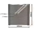 Vparnk klimatizace VAN WEZEL ‐ VAW 5801V704