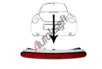 VAN WEZEL Přídavné brzdové světlo VAW 5803929, 5803929  VAN WEZEL Přídavné brzdové světlo VAW 5803929, 5803929