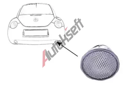 VAN WEZEL Svtlo zpteky VAW 5803940, 5803940