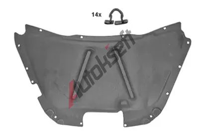 VAN WEZEL Izolace motorovho prostoru VAW 5805460, 5805460