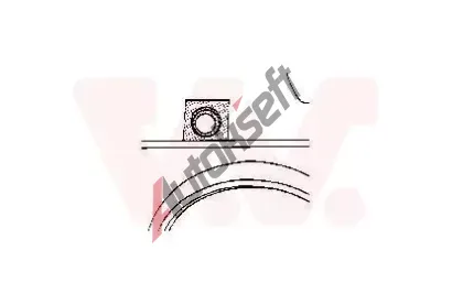 VAN WEZEL Bon stna VAW 5812191, 5812191