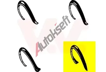VAN WEZEL Rozen - blatnk VAW 5812524, 5812524