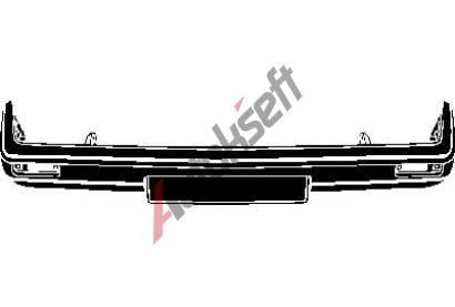 VAN WEZEL Nárazník VAW 5812578, 5812578  VAN WEZEL Nárazník VAW 5812578, 5812578
