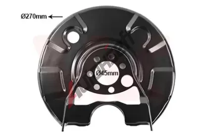 VAN WEZEL Ochrann plech proti neistotm brzdovho kotoue VAW 5813374, 5813374
