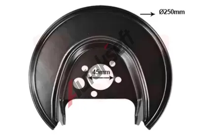 VAN WEZEL Ochrann� plech proti ne�istot�m brzdov�ho kotou�e VAW 5817374, 5817374