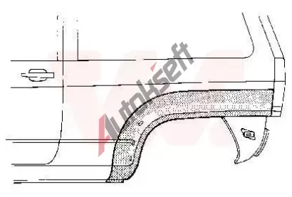 VAN WEZEL Bon stna VAW 5820145, 5820145