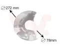 Ochrann plech proti neistotm brzdovho kotoue VAN WEZEL ‐ VAW 5823371