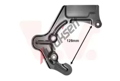 VAN WEZEL Ochrann plech proti neistotm brzdovho kotoue VAW 5824372, 5824372