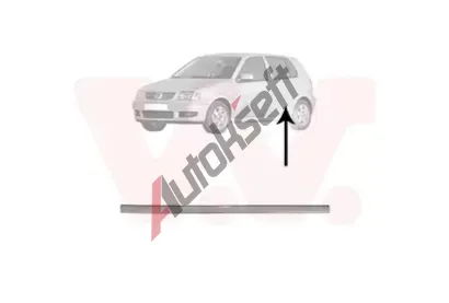 VAN WEZEL Ozdobn / ochrann lita dve VAW 5825425, 5825425