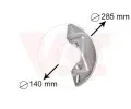Ochrann plech proti neistotm brzdovho kotoue VAN WEZEL ‐ VAW 5826371
