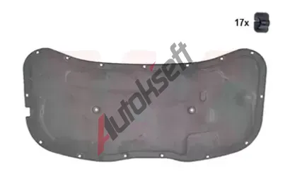VAN WEZEL Izolace motorovho prostoru VAW 5827460, 5827460