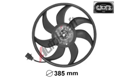VAN WEZEL Vtrk chlazen motoru VAW 5827745, 5827745