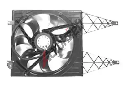 VAN WEZEL Vtrk - chlazen motoru VAW 5827747, 5827747