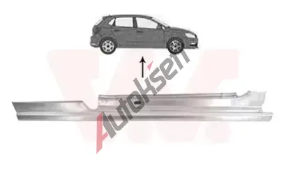 VAN WEZEL Nstupn panel VAW 5829102, 5829102