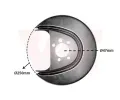 VAN WEZEL Ochrann plech proti neistotm brzdovho kotoue ‐ VAW 5829373