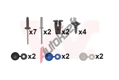VAN WEZEL Montn sada - nraznk VAW 5829794, 5829794
