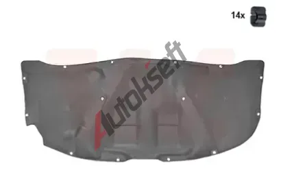 VAN WEZEL Izolace motorového prostoru VAW 5836460, 5836460  VAN WEZEL Izolace motorového prostoru VAW 5836460, 5836460