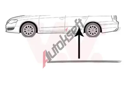 VAN WEZEL Ozdobn / ochrann lita dve VAW 5839405, 5839405