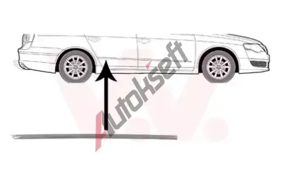 VAN WEZEL Ozdobn / ochrann lita dve VAW 5839406, 5839406