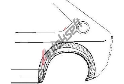 VAN WEZEL Bon stna VAW 5842146, 5842146