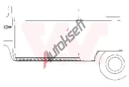 VAN WEZEL Bon stna VAW 5851.01, 5851.01