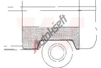 VAN WEZEL Bon stna VAW 5851.45, 5851.45