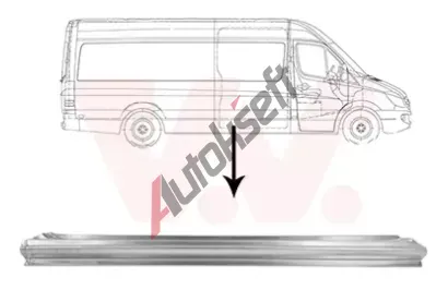 VAN WEZEL Nstupn panel VAW 5862110, 5862110
