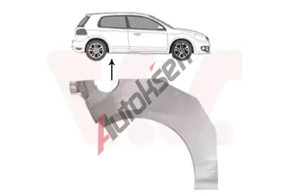 VAN WEZEL Boční stěna VAW 5863146, 5863146  VAN WEZEL Boční stěna VAW 5863146, 5863146