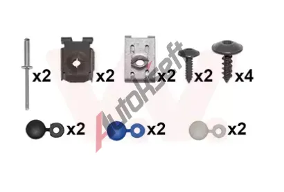 VAN WEZEL Montn sada - nraznk VAW 5863793, 5863793