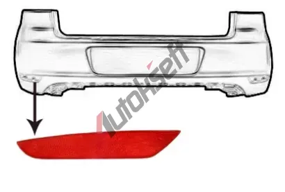 VAN WEZEL Odrazka VAW 5863939, 5863939