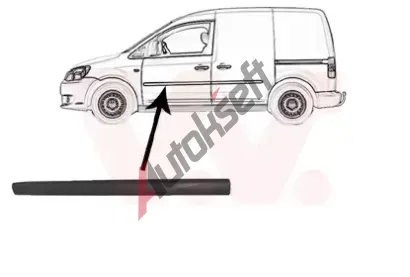 VAN WEZEL Ozdobn / ochrann lita dve VAW 5867403, 5867403